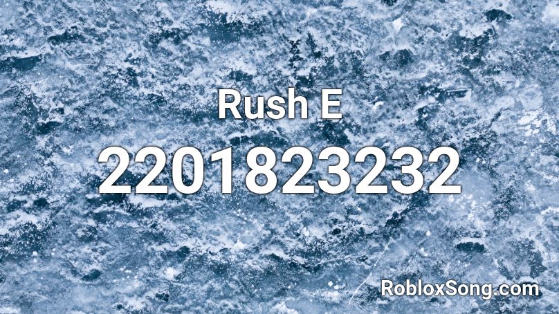 Rush E : Rush E Sheet Music For Piano Solo Musescore Com / Rushing b is