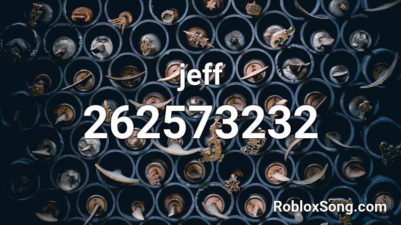 jeff Roblox ID