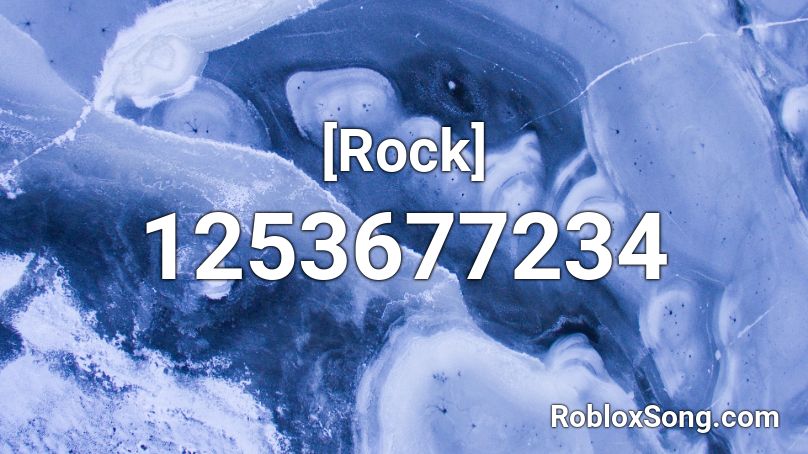 [Rock] Roblox ID