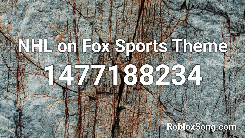 Nhl On Fox Sports Theme Roblox Id Roblox Music Codes - jeopardy theme song loud roblox