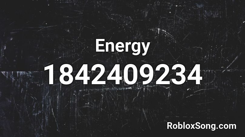 Energy Roblox ID