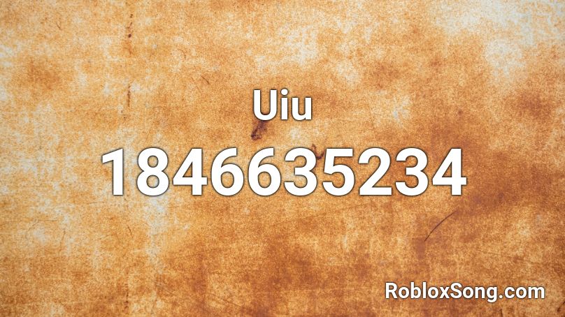 Uiu Roblox ID