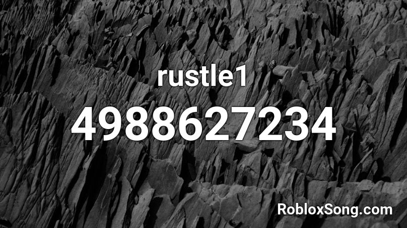 rustle1 Roblox ID