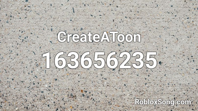 CreateAToon Roblox ID