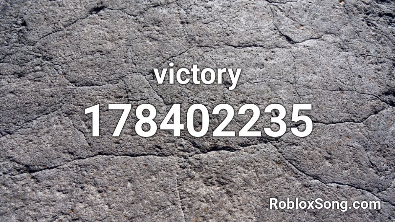 victory Roblox ID