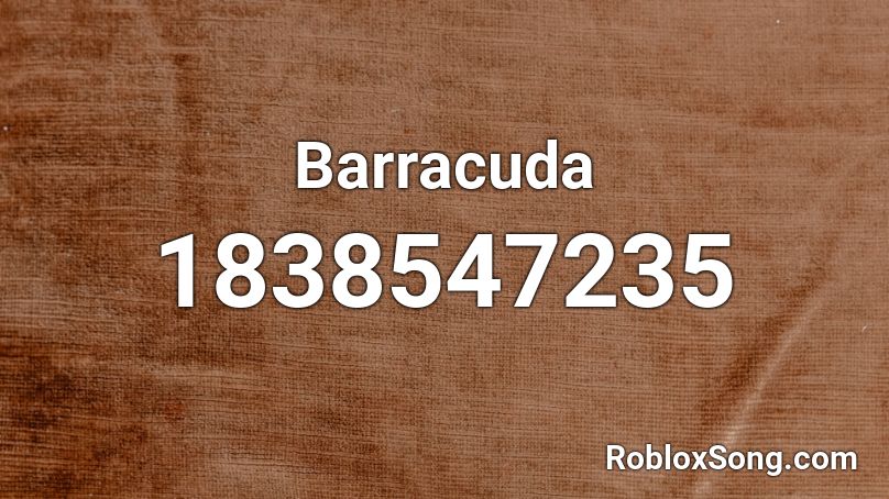 Barracuda Roblox ID