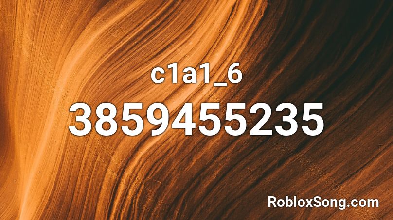 c1a1_6 Roblox ID