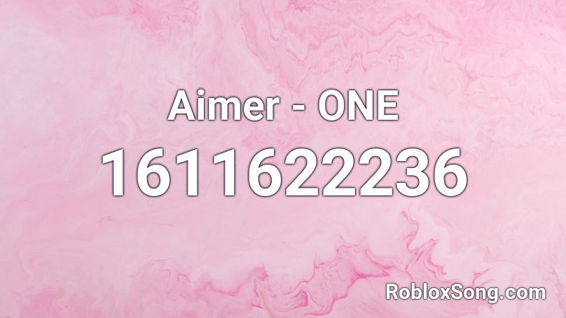 Aimer - ONE Roblox ID