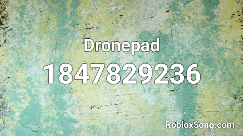 Dronepad Roblox ID