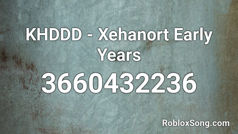 KHDDD - Xehanort Early Years Roblox ID