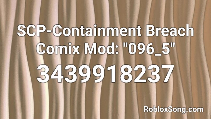 SCP-Containment Breach Comix Mod: 