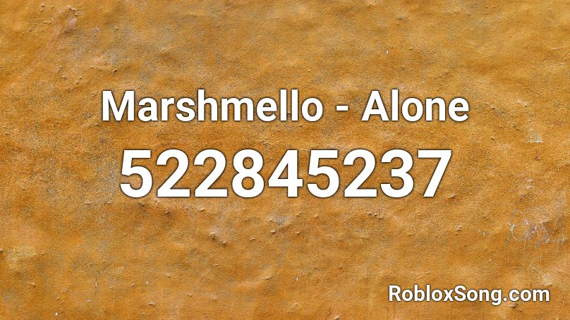 Marshmello Alone Roblox Id Roblox Music Codes - roblox song marshmello alone
