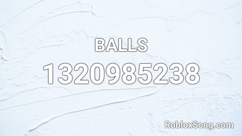 BALLS Roblox ID