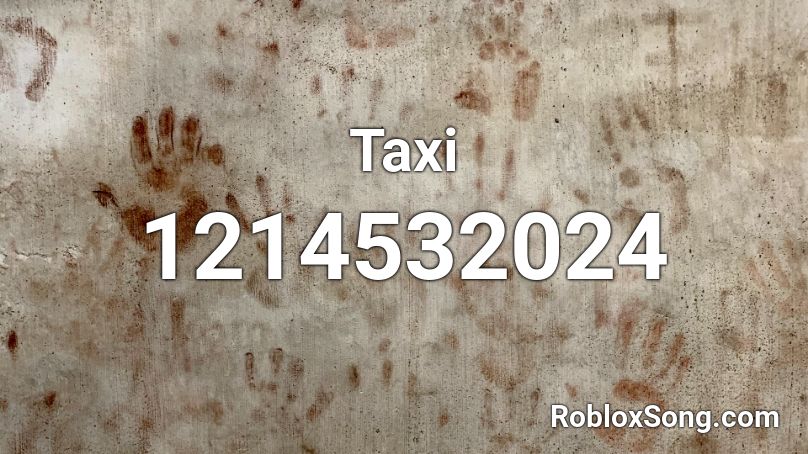 Taxi Roblox ID