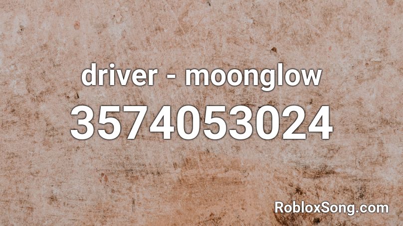 driver - moonglow Roblox ID