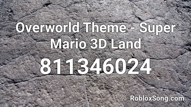 Mario Music Roblox Id - super mario 64 megalovania roblox id