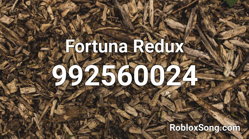 Fortuna Redux Roblox ID