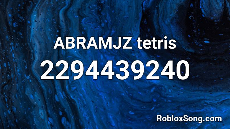 ABRAMJZ tetris Roblox ID