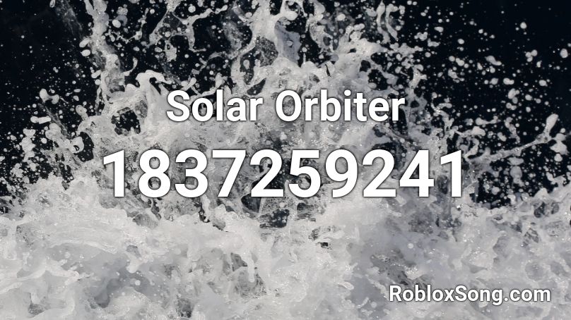 Solar Orbiter Roblox ID