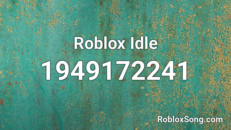 Roblox Idle Roblox ID
