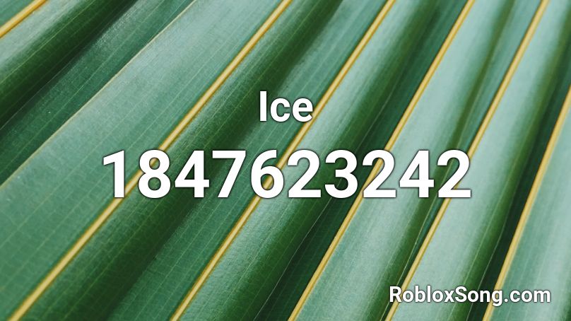 Ice Roblox ID