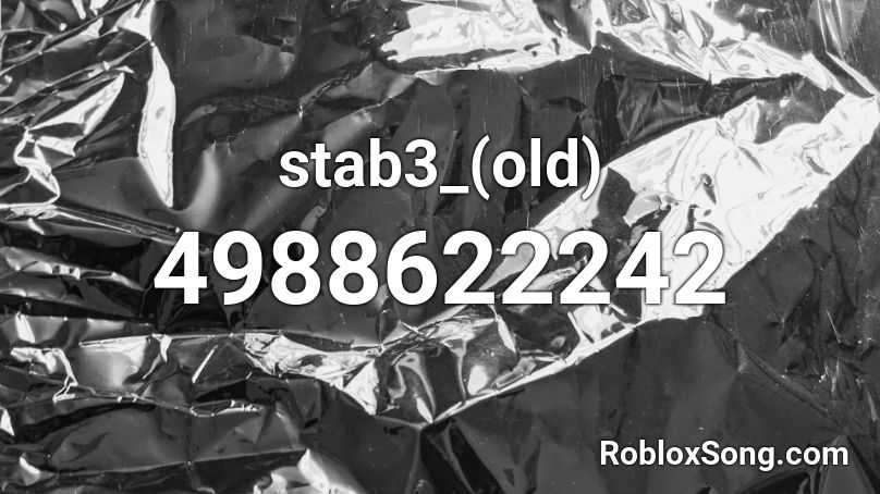 stab3_(old) Roblox ID