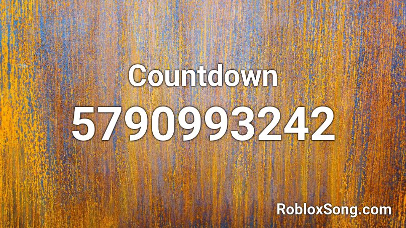 Countdown Roblox ID