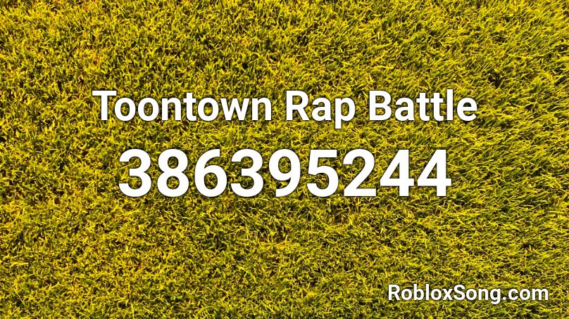 Toontown Rap Battle Roblox ID