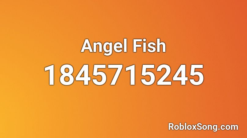 Angel Fish Roblox ID