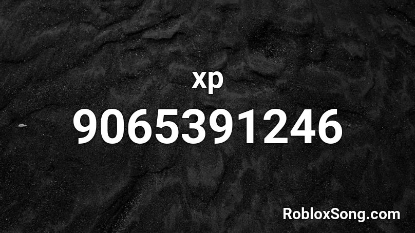 xp Roblox ID