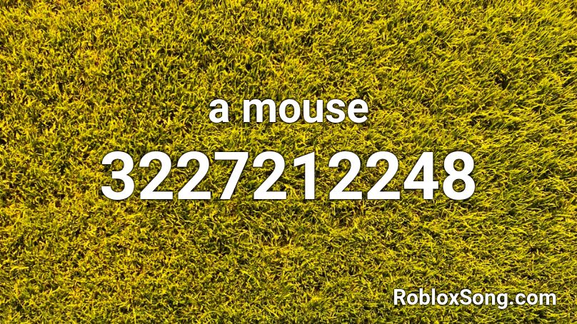 a mouse Roblox ID