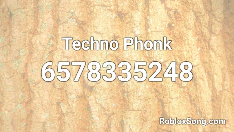 Techno Phonk Roblox ID