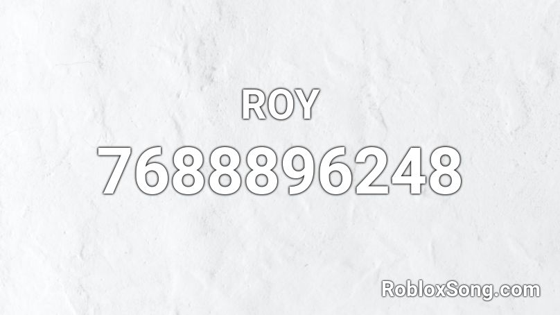 ROY Roblox ID