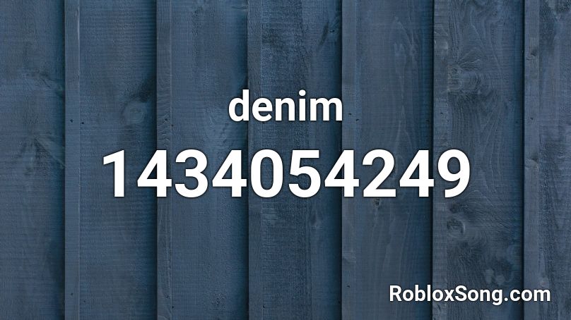 denim Roblox ID