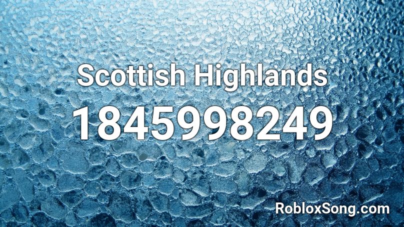 Scottish Highlands Roblox ID