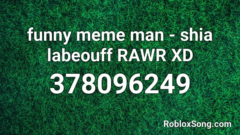meme music roblox id