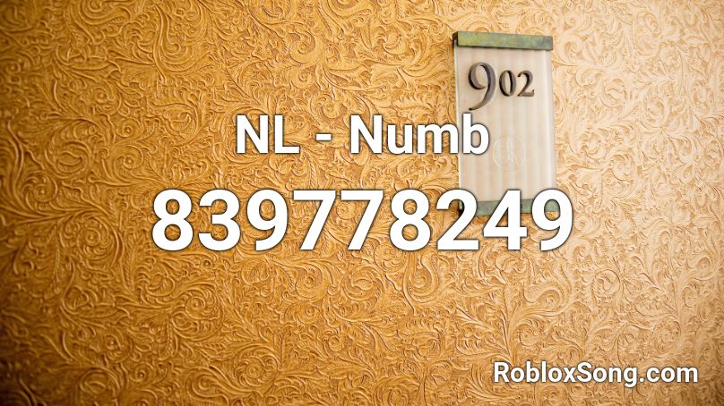 NL - Numb Roblox ID