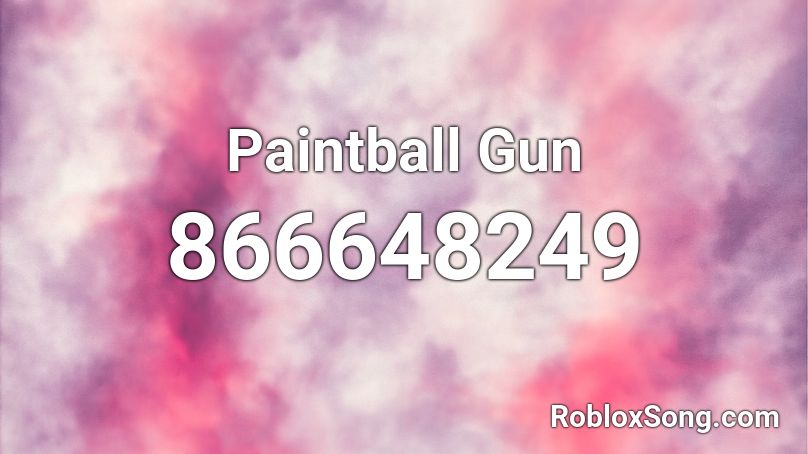 Paintball Gun Roblox ID