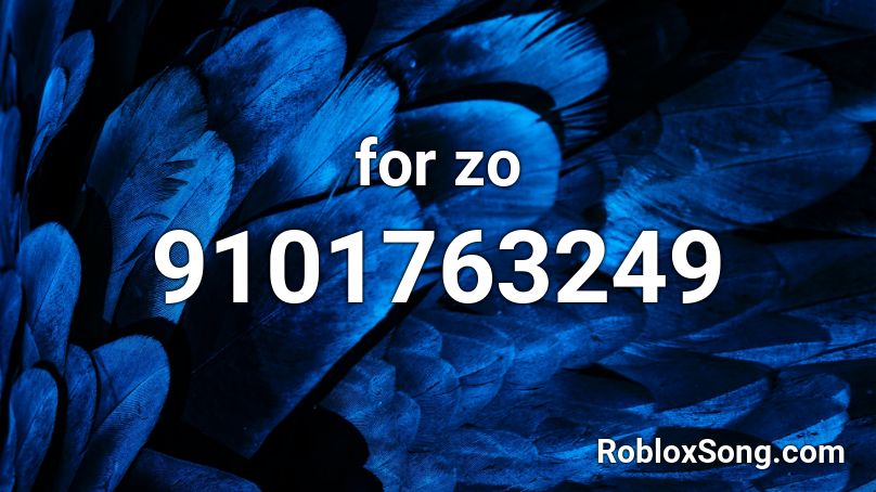 for zo Roblox ID