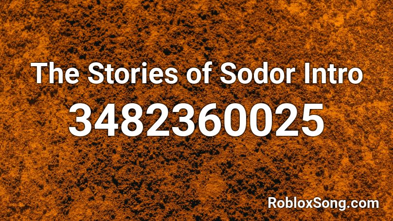 The Stories of Sodor Intro Roblox ID