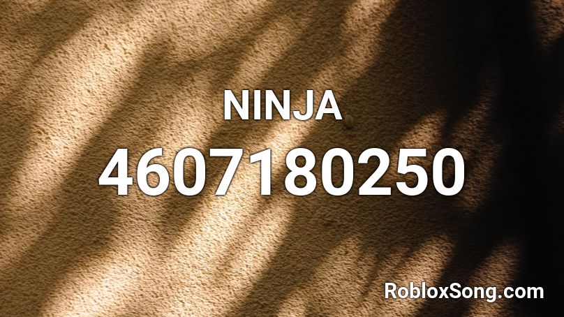 NINJA Roblox ID