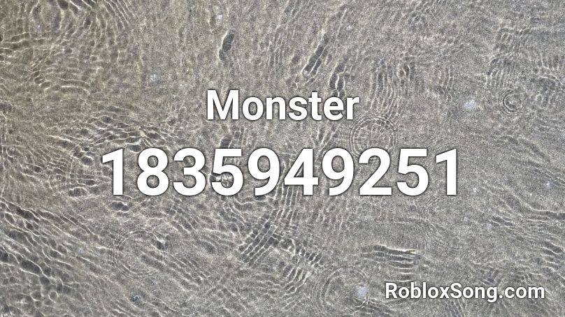 Monster Roblox ID