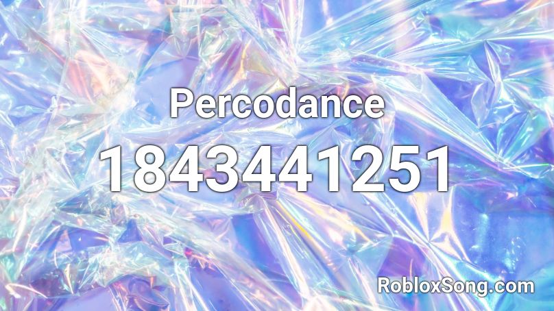 Percodance Roblox ID