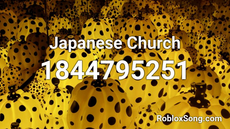 Japanese Church Roblox ID