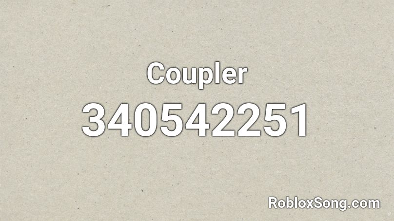 Coupler Roblox ID