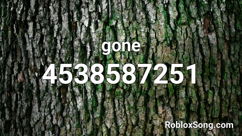 gone Roblox ID