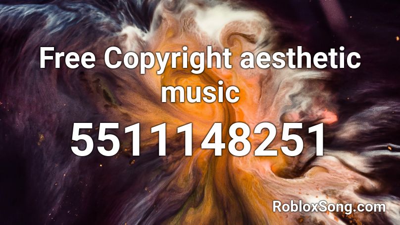 aesthetic music roblox id