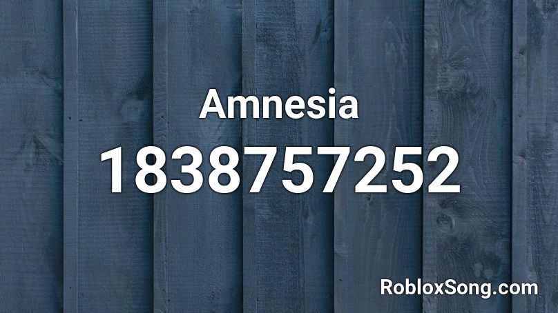 Amnesia Roblox ID