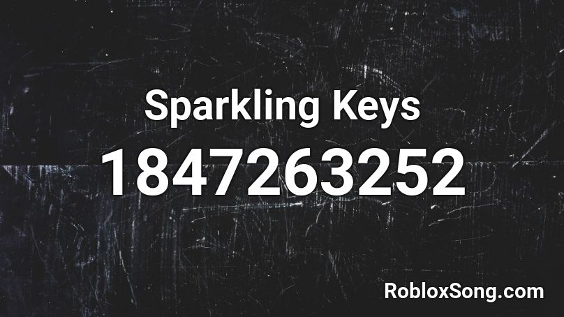 Sparkling Keys Roblox ID