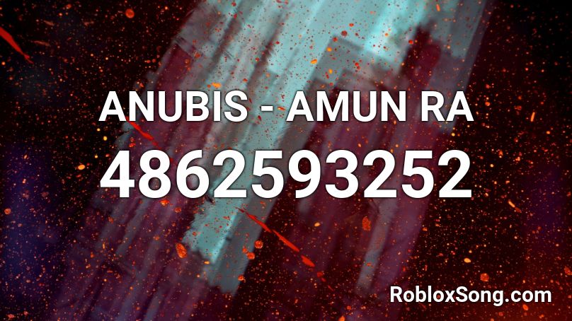 ANUBIS - AMUN RA Roblox ID